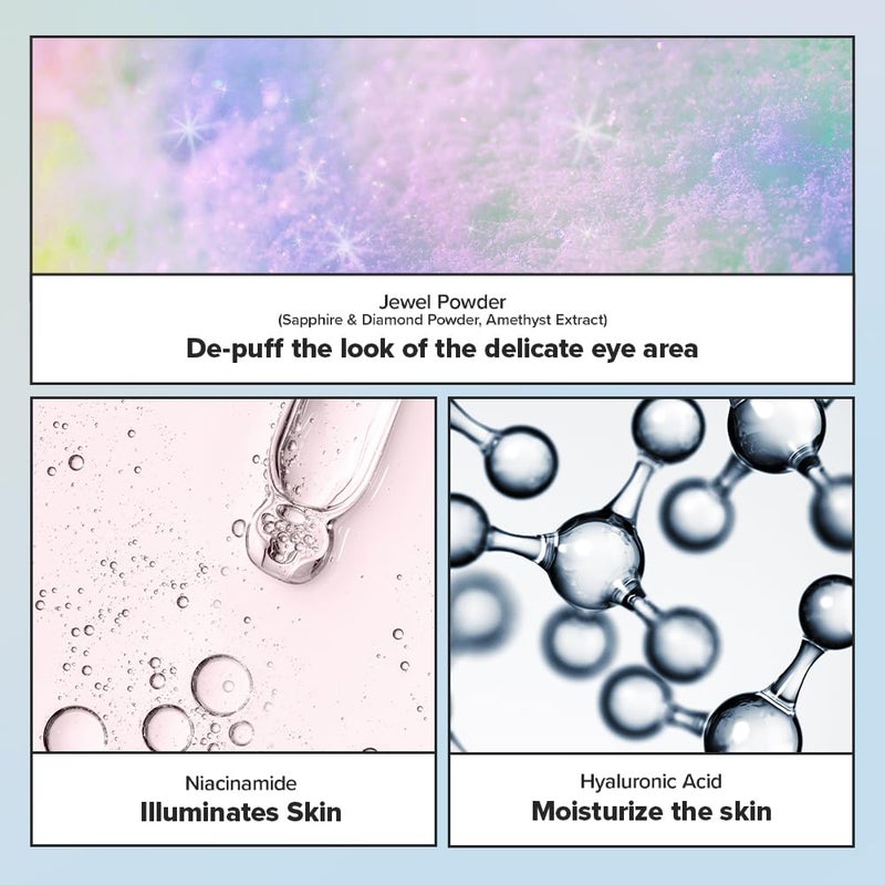 I DEW CARE Hydrogel Eye Patch - Starlit Kitten | Korean Under Eye Patches for dark circles and puffy eyes, Smooths Puffy Eyes, Eye wrinkle patches, Dermatologically Tested, (5 EA) - Image 5