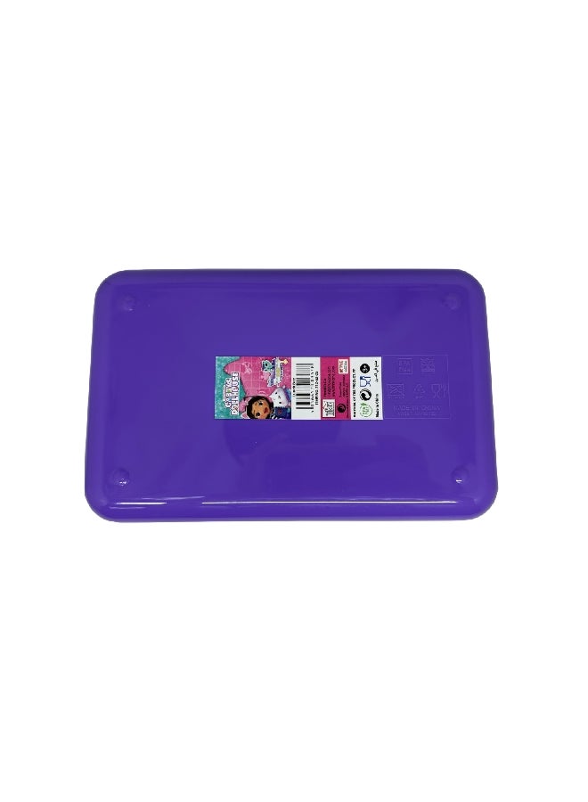 Gabby's Dollhouse High Quality Dishwasher Safe Rectangular Snack Box Violet 760 ml 112-62-25 - Image 3