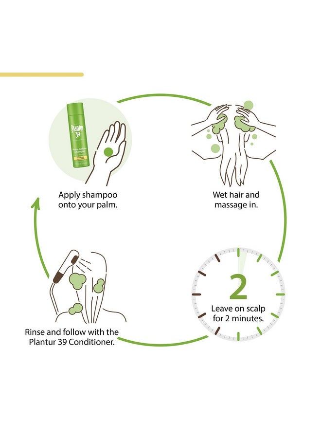 Plantur 39 - Plantur 39 Phyto-Caffeine Shampoo and Conditioner Set for Colored, Stressed Hair - 8.45 fl oz and 5.07 fl oz - Image 1