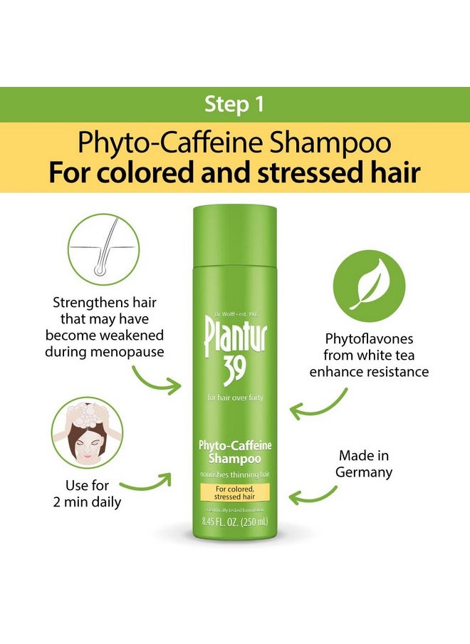 Plantur 39 - Plantur 39 Phyto-Caffeine Shampoo and Conditioner Set for Colored, Stressed Hair - 8.45 fl oz and 5.07 fl oz - Image 1