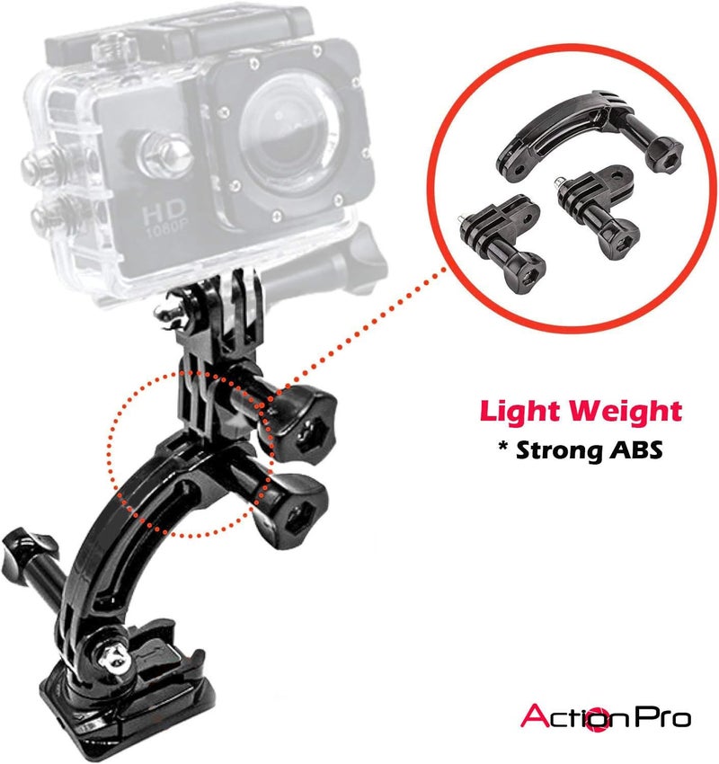 Action Pro Universal Rotary Extension Arm Mount Compatible with GoPro Hero 13/12/11/10/9/8/7/6/5/4/3+/3, Insta360, SJCAM, YI, EKEN 4K & Other Action Cameras - Image 5