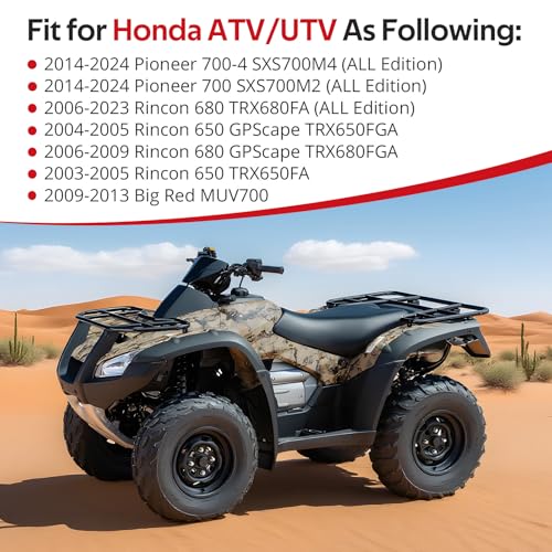 JAVIK Transmission Shift Solenoid A for Honda Rincon 650 TRX650FA 680 TRX680FA 680 GPScape TRX680FGA 650 GPScape TRX650FGA 2003-2023 Pioneer 700-4 SXS700M4 700 SXS700M2 2014-2024 O.E.M# 38620-HN8-003 - Image 2
