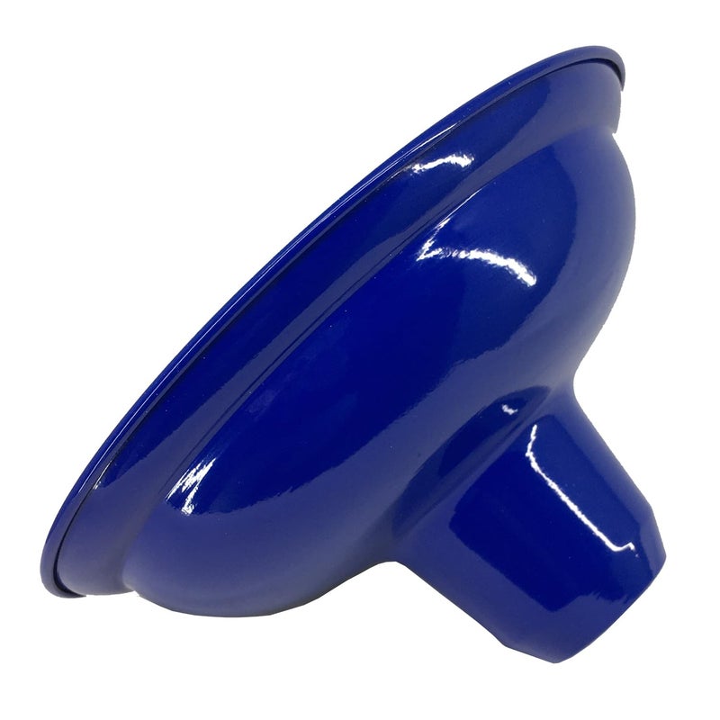 11D Carrom Lamp Shade Only-Blue (Powder Coated Metal Shade) - Image 3