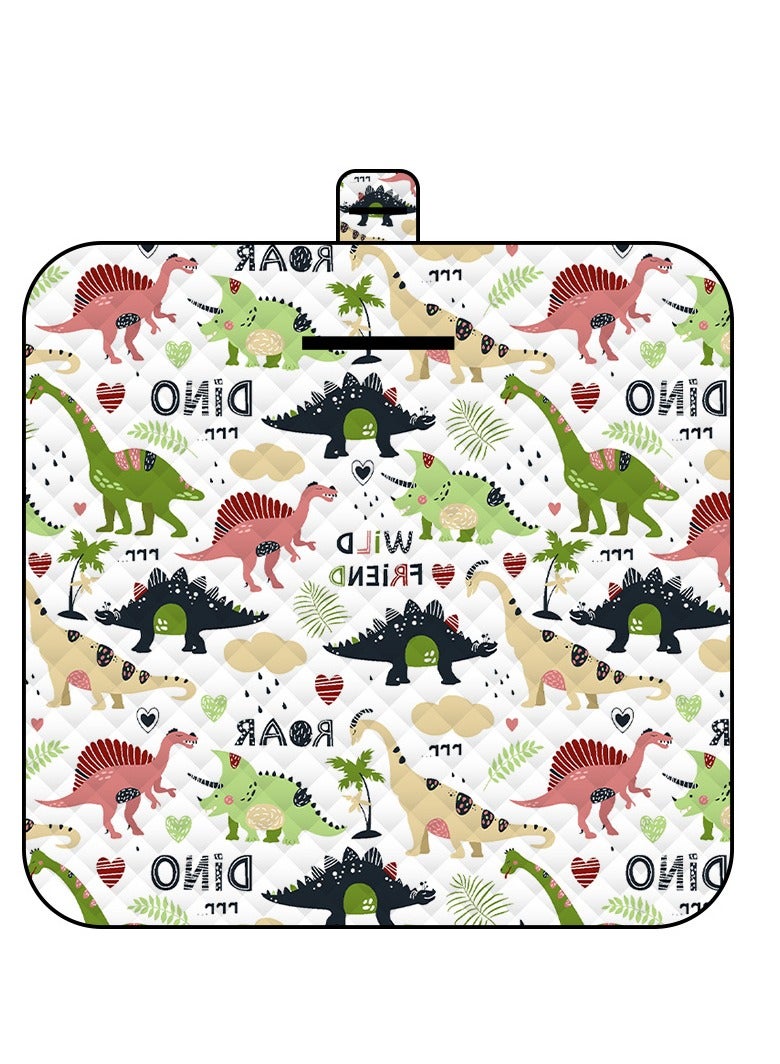 ميكسد بطانيات نزهة خارجية كبيرة، 79 بوصة × 79 بوصة، بطانية شاطئ مضغوطة قابلة للطي ومقاومة للماء والرمل، بطانيات نزهة قابلة للغسل في الغسالة، حصيرة شاطئ مكونة من 3 طبقات، حصيرة عملية للحديقة والتخييم والسفر 200 × 200 سم