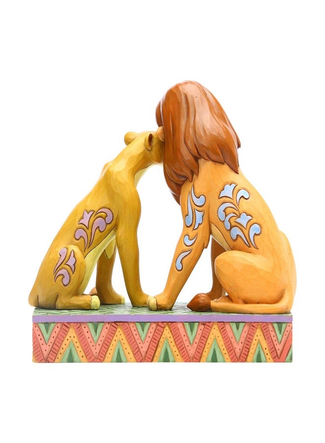 Enesco Disney Traditions by Jim Shore The Lion King Simba and Nala Snuggling Figurine, 5.12 Inch, Multicolor - Image 4