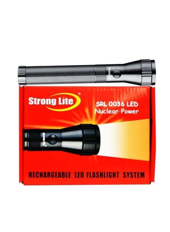 STRONGLITE Rechargeable LED Flashlight System Black