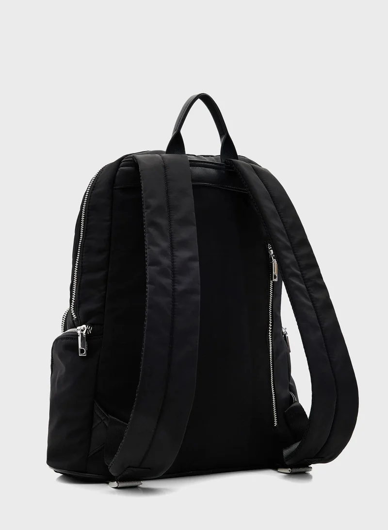 DESIGUAL Nylon Pockets Backpack