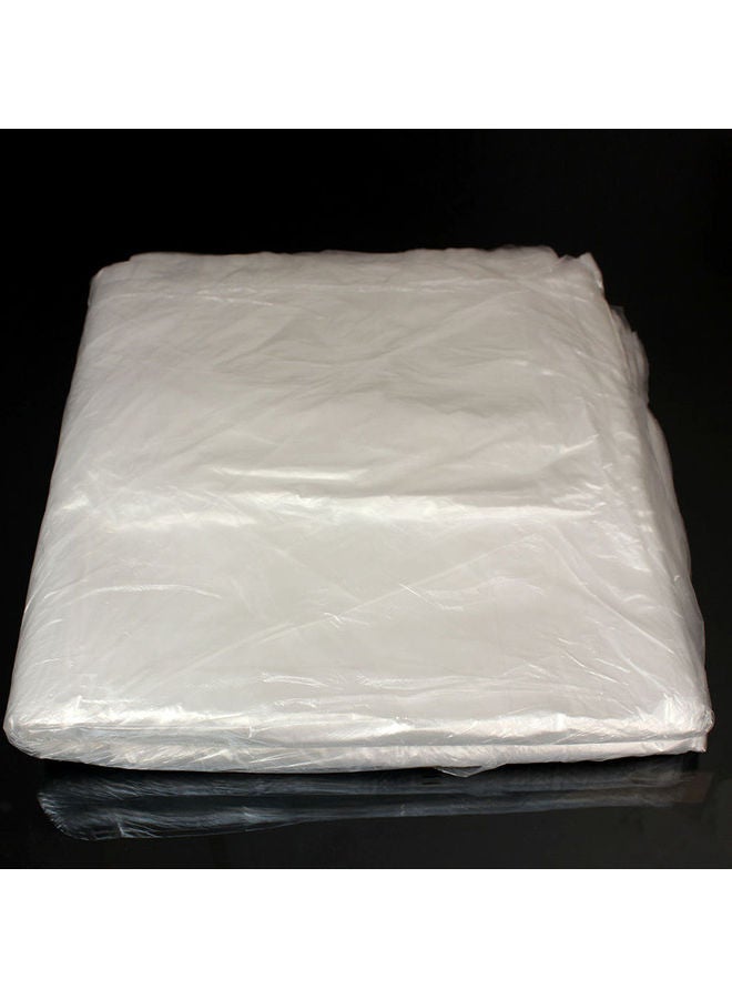 NIBEMINENT Pack Of 50 Disposable Plastic Seat Covers - Image 2