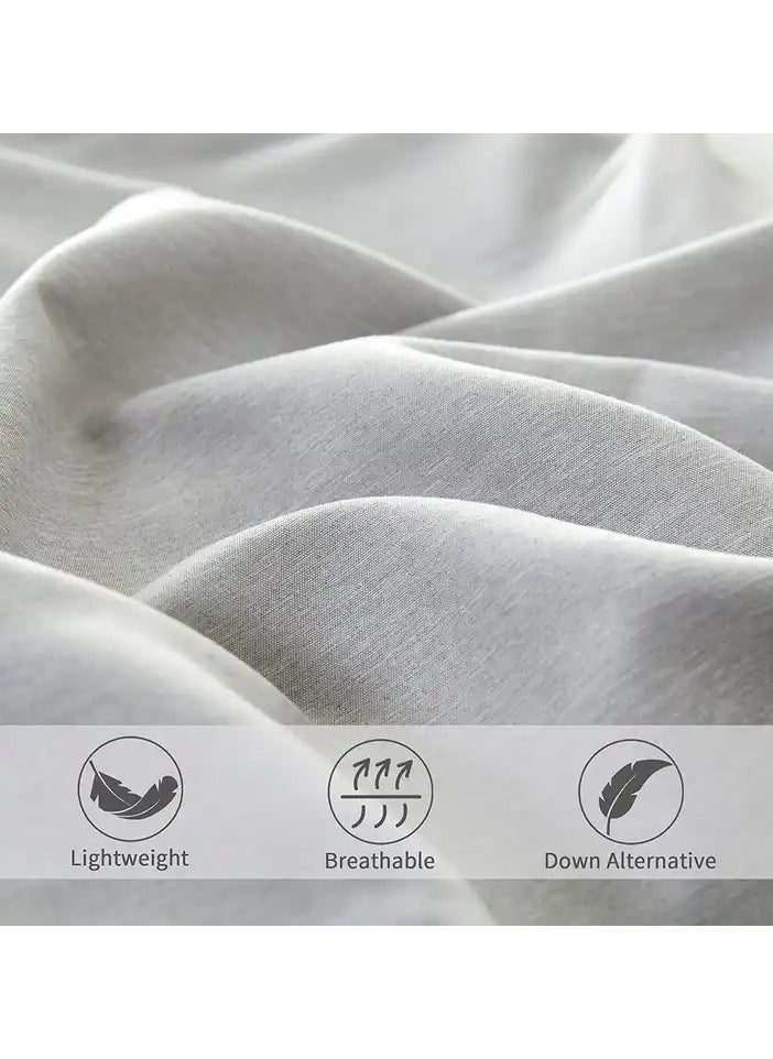 nuzki - King Size Luxury Lightweight Soft Comfortable King Size Comforter Set 8 Pieces Reversible Comforter Set, with Comforter, Fitted Sheet, Cushion, Pillow Cases. - Image 1