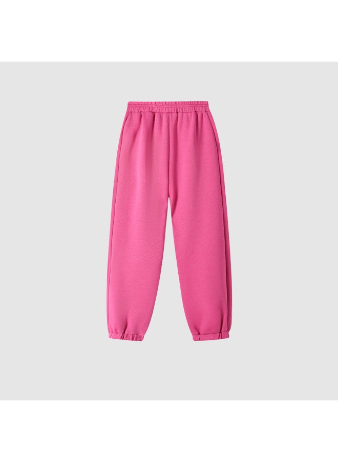 Annil Boys & Girls Casual Pants - Spring/autumn Sports Jogging Drawstring Cuffed Versatile Carrot Pants - Image 3