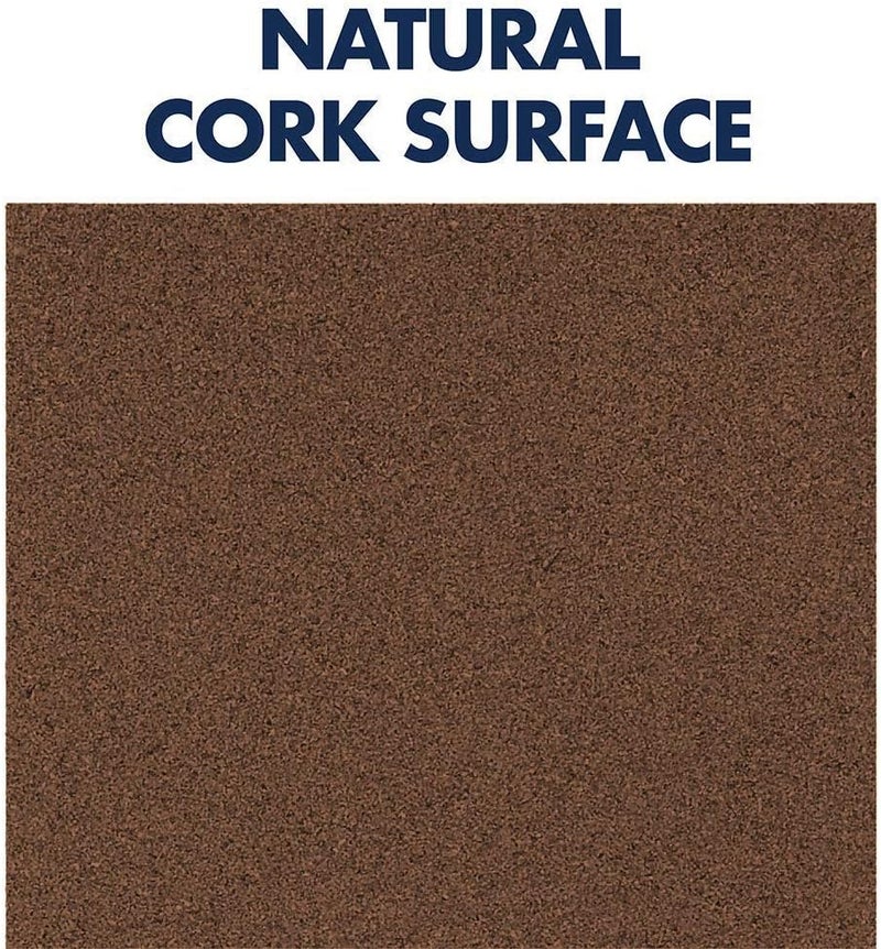 Quartet Quartet Cork Board Bulletin Board Tiles 12 x 12 Corkboard Mini Wall Bulletin Boards Decorative Pin Boards for Home Office Decor Home School Message Board Modular Dark Brown 4 Pack 15050Q - Image 3