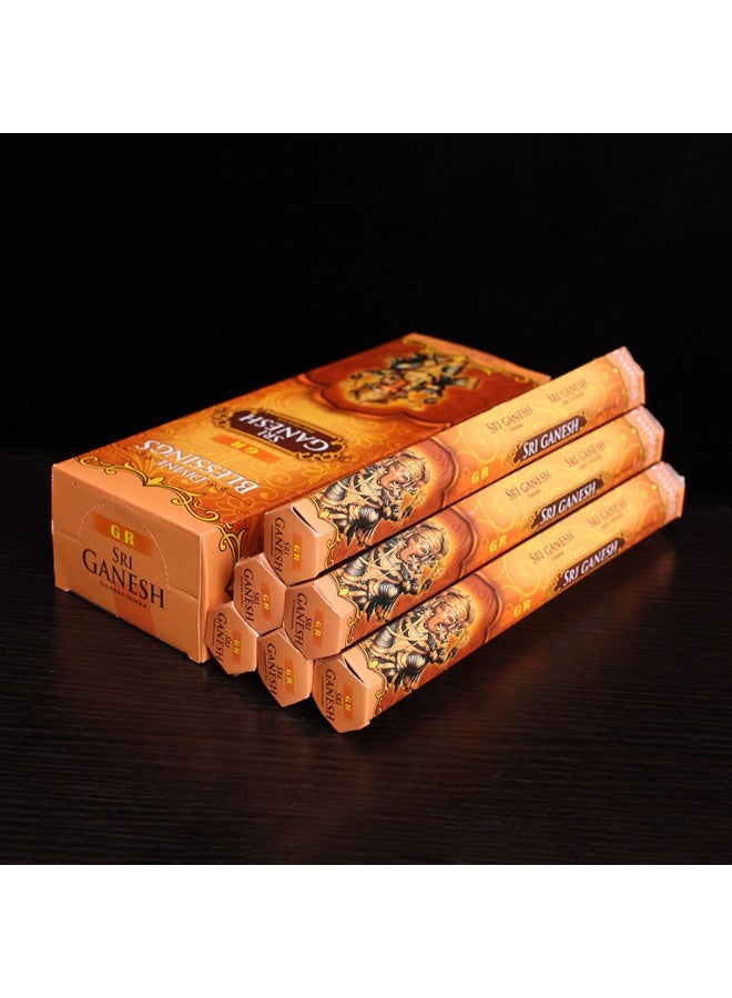 GR A large box of handmade Ganesha incense sticks, suitable for yoga meditation and kneeling prayer. - Image 2