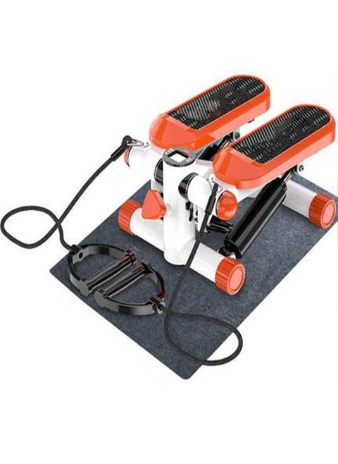 Multi-function Vibrant Orange Exclusive Stepper With Free Pull Rope and Free Floor Mat