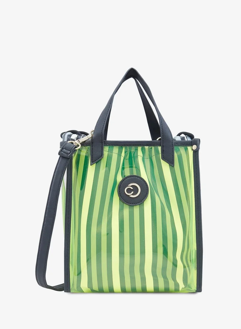 CAPRESE-JOSIE TOTE SMALL ELECTRIC LIME