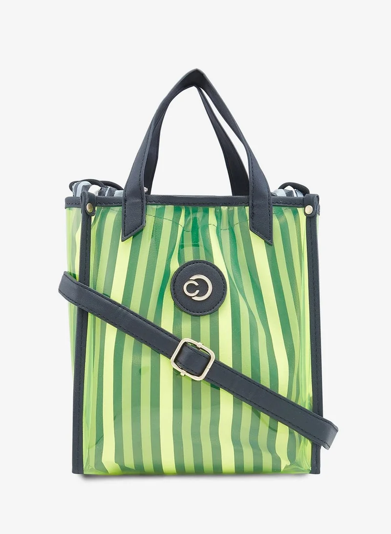 CAPRESE Small CAPRESE-JOSIE TOTE SMALL ELECTRIC LIME for Women | Best Price UAE