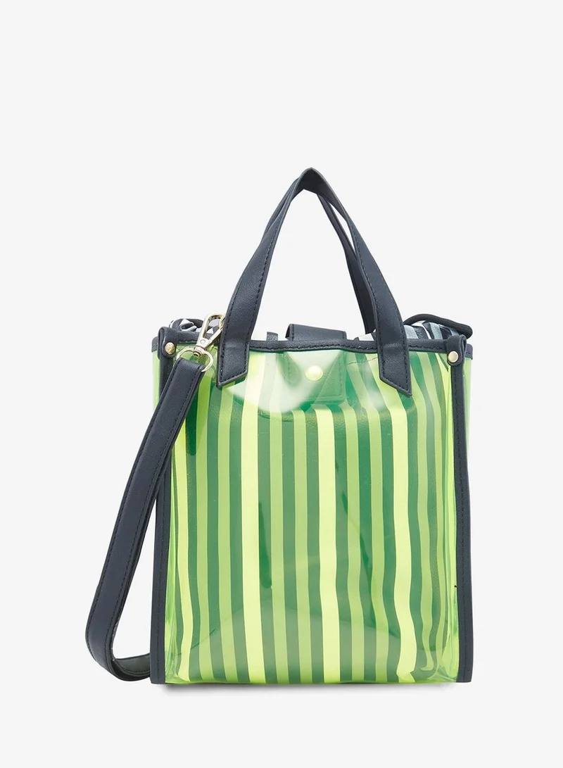 CAPRESE Small CAPRESE-JOSIE TOTE SMALL ELECTRIC LIME for Women | Best Price UAE