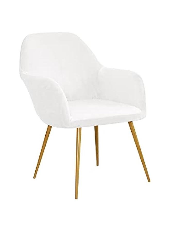 Generic Stretch Dining Room Chair Covers Jacquard Curved Back Chair Cover Accent Chair Slipcover Armchair Cover Office Chair Sliopcover Modern Curved Back Armrests Chair Protector for Living Room  - Image 1