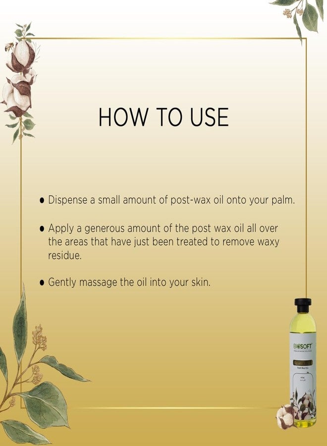Biosoft COTTON SEED POST WAX OIL 500ml - Image 5