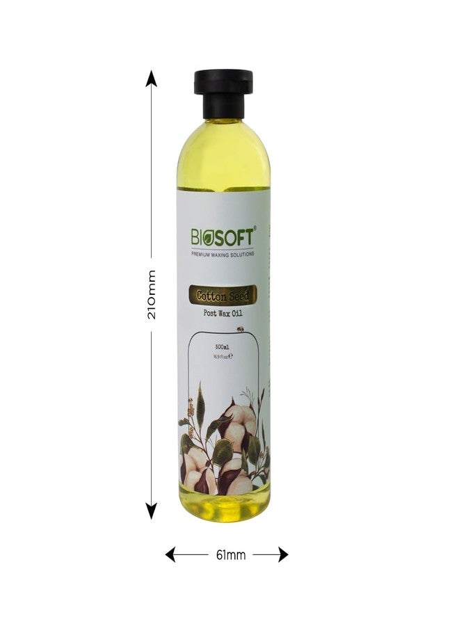 Biosoft COTTON SEED POST WAX OIL 500ml - Image 3
