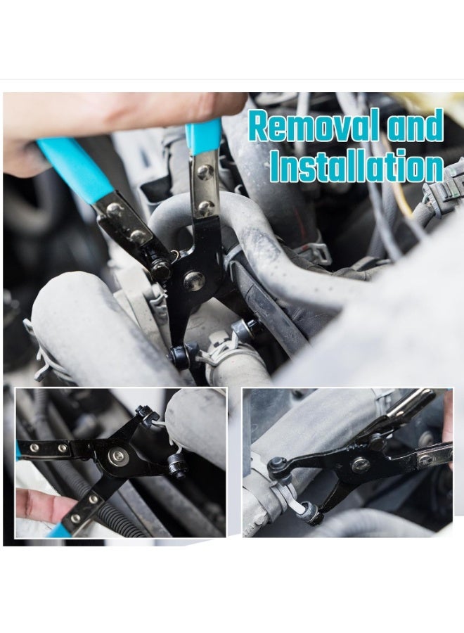 Auto Repair Disassembly Tool, Hose Clamp, Boot Clamp Tool, Multifunctional Automatic Maintenance Clamp, Easy To Use,Blue - Image 2