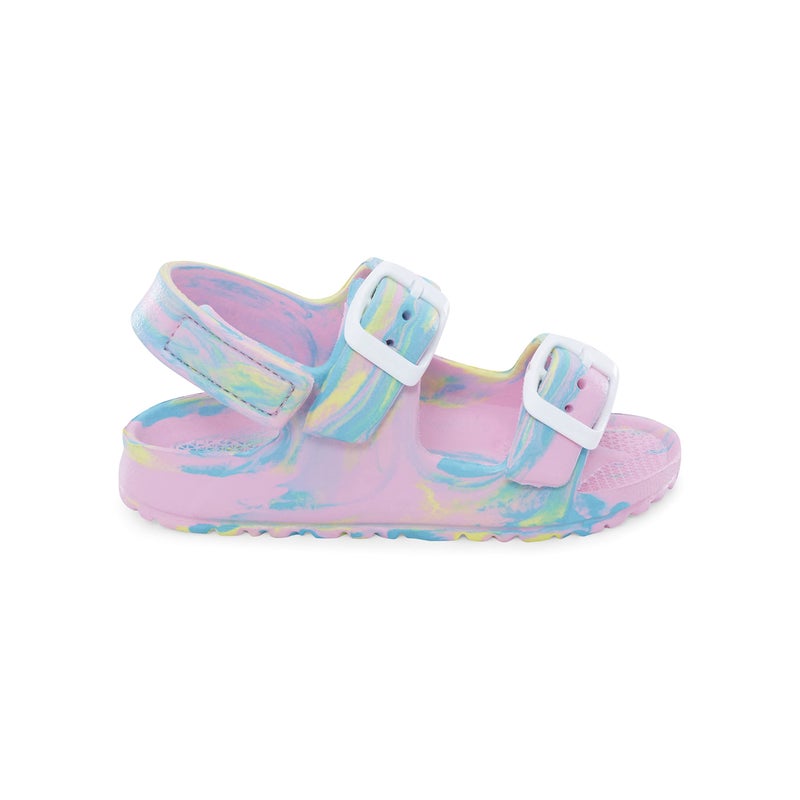 OshKosh B'Gosh Girls Rivar Fashion Sandal, Rainbow - Image 2