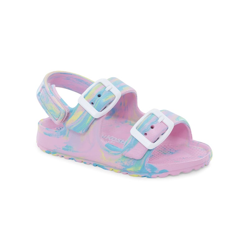 OshKosh B'Gosh Girls Rivar Fashion Sandal, Rainbow - Image 1