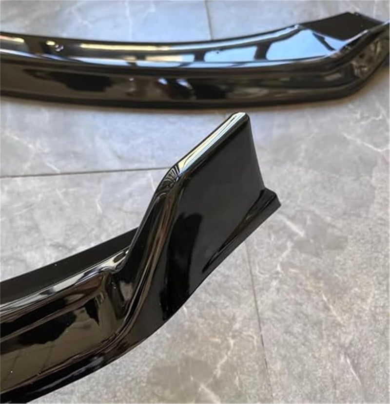 QASULER 3PCS Car Front Bumper Lip Spoiler Kit for Hyundai Elantra - Image 5