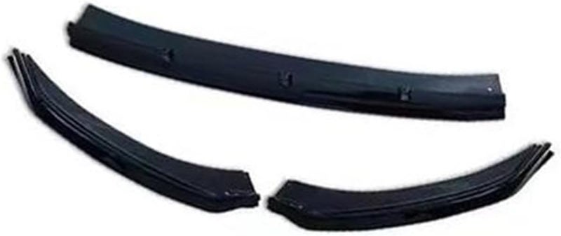 QASULER 3PCS Car Front Bumper Lip Spoiler Kit for Hyundai Elantra - Image 1