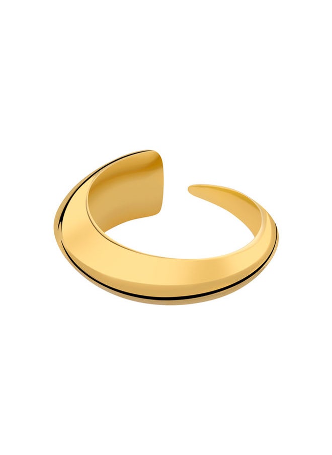 POLICE - Talon Gold With White Crystal Ring For Women - Image 1
