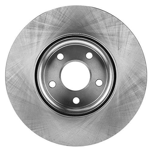 A-Premium 11.81 inch (300mm) Front Vented Disc Brake Rotors + Ceramic Pads Kit Compatible with Select Ford and Volvo Models - Escape 2013-2015/2017, C30 2007-2012, C70 2006-2012, S40 2005-2011, V50 - Image 4