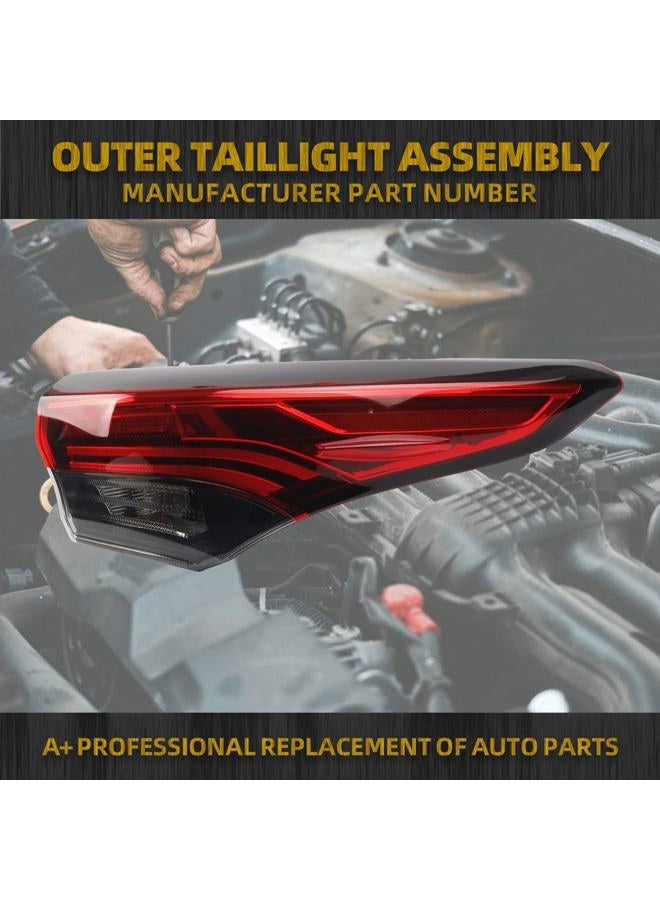 Dasbecan Right Passenger Side Tail Light Assembly Rear Lamp Compatible with 2020 2021 2022 2023 Toyota Highlander - Image 2