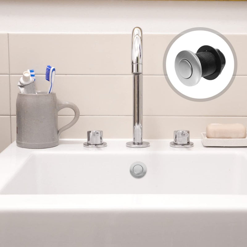Hemoton Garbage Disposal Air Button Easy Install Replacement Part for Bathtub - Image 5