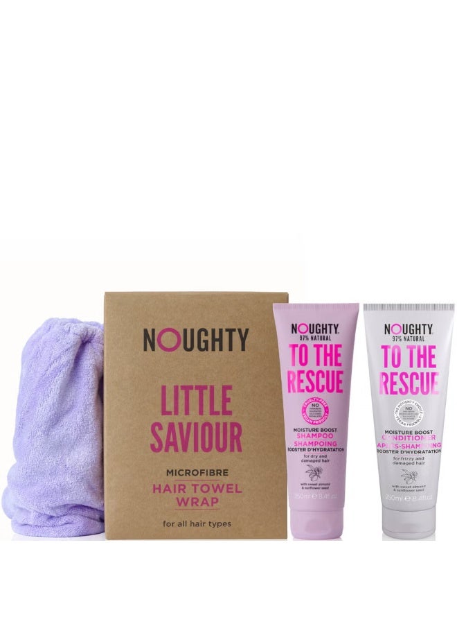 Noughty To the Rescue Bundle and Hair Wrap - Image 1