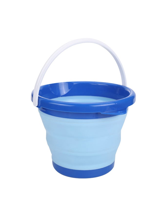 AL SANIDI Foldable Camping platewashing Bucket, Foldable Polyethylene water bucket - Image 1