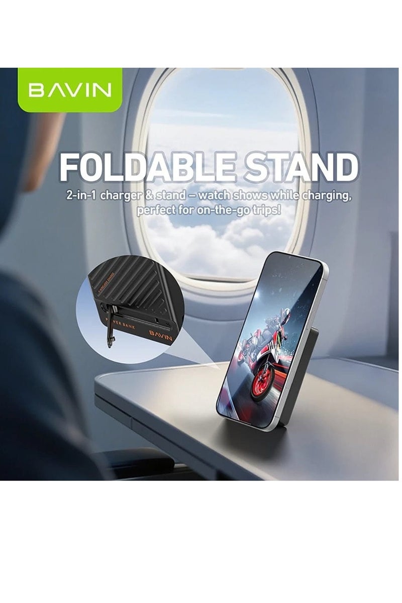 Bavin Mobile Watch Charger Bavin Magnetic Wireless Power Bank With