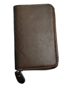 Generic Leather Zipper Wallet for Men Small 11 Card Holder  - Image 2