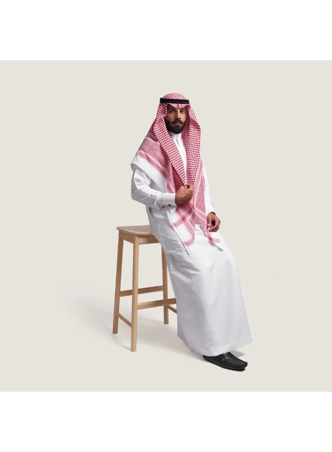 دسار شماغ دسار الشيوخ أحمر - Image 5