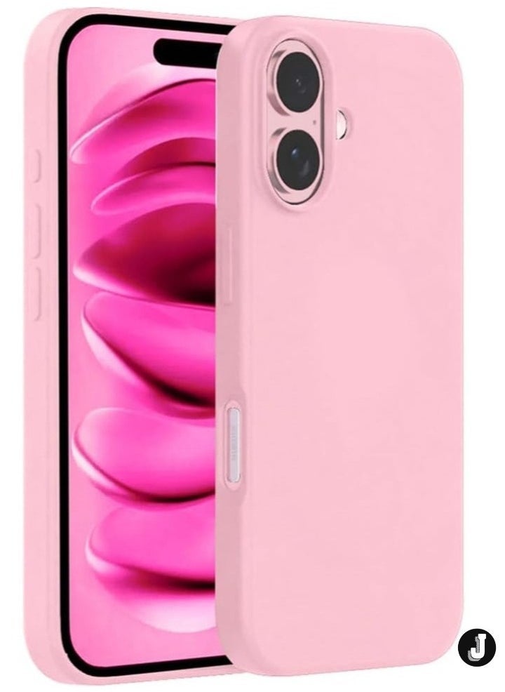 JAJEEK "New Liquid Silicone Case for iPhone 16 Plus – Ultra Slim Design with Soft Anti-Scratch Microfiber Lining & Drop Protection" - Image 1