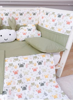 FUN MOMENT 3 Side Guardrails for Baby Bed with Quilt, Pillows and Sheet  - Image 3