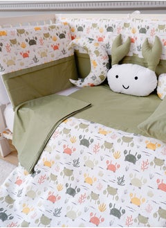 FUN MOMENT 3 Side Guardrails for Baby Bed with Quilt, Pillows and Sheet  - Image 2