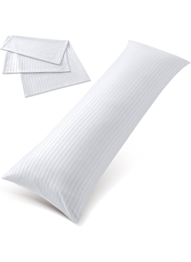 Somerfield Somer Field - Bedding Ultra Soft Body Pillow - Long Side Sleeper Pillows For Use During Maternity (Pregnancy) - 100% Cotton Cover with Soft Polyester Filling (Pack incl. 01 Pc Pillow + 01 Pillow Case) 