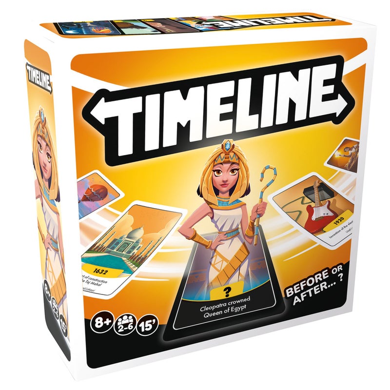 Asmodee Timeline Card Game 2025 Refresh Fun Educational History Trivia Game for Families and Friends Place Events in Chronological Order Ages 8 26 Players 15 Minute Playtime - Image 3
