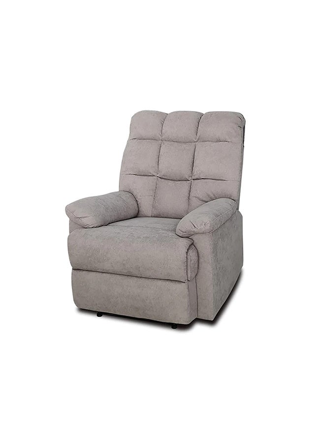 BACK COMFORT Twist Recliner Chair – Comfortable Rocking and Swiveling Motion, 1-Year Warranty – Cream Color - Image 1