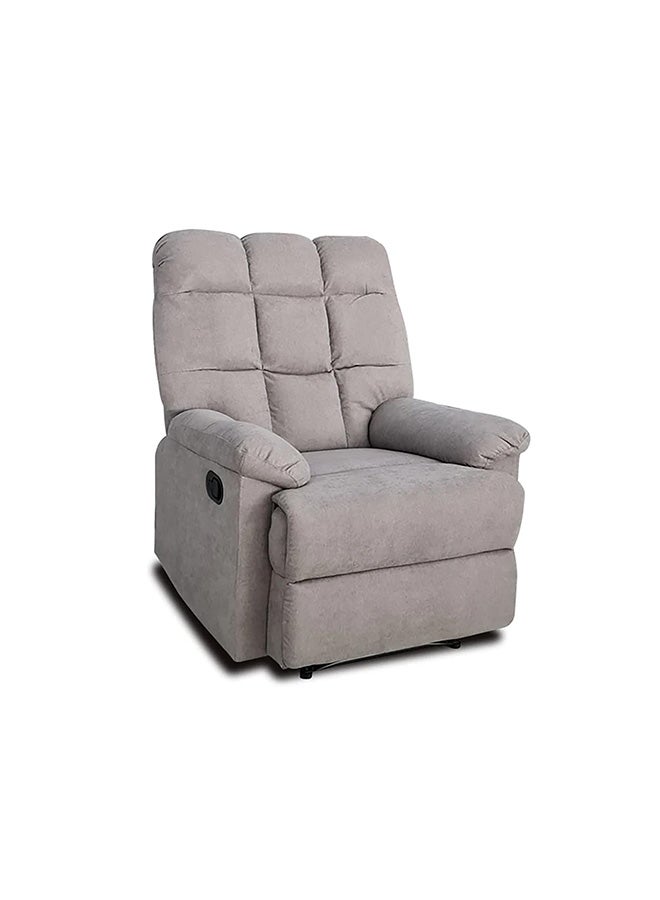 BACK COMFORT Twist Recliner Chair – Comfortable Rocking and Swiveling Motion, 1-Year Warranty – Cream Color - Image 2