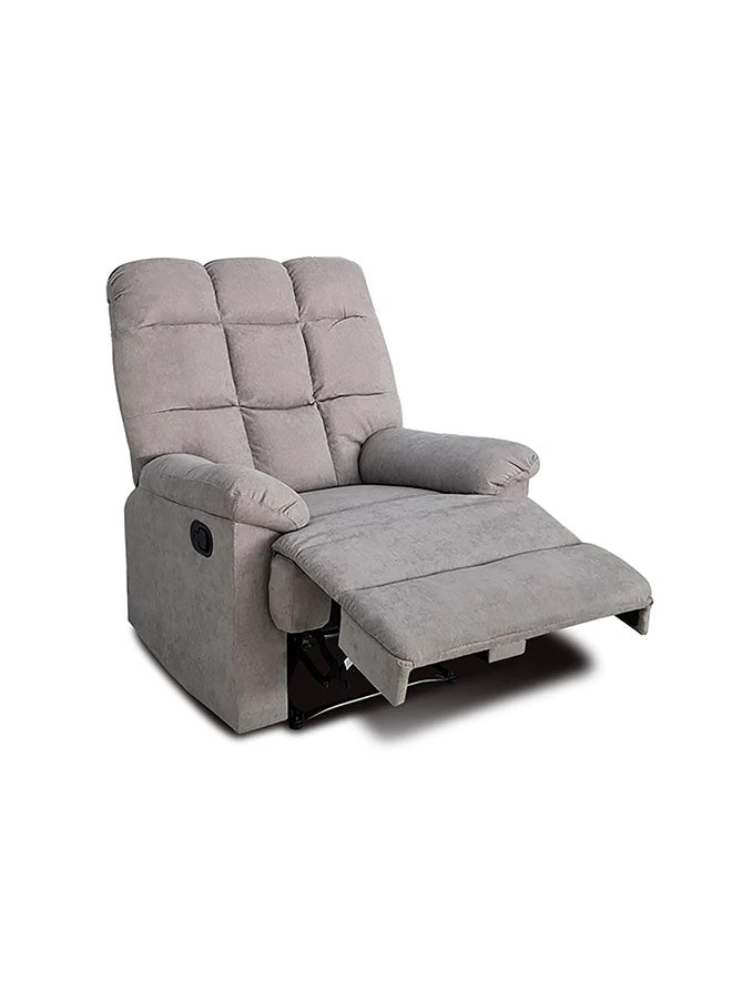 BACK COMFORT Twist Recliner Chair – Comfortable Rocking and Swiveling Motion, 1-Year Warranty – Cream Color - Image 3