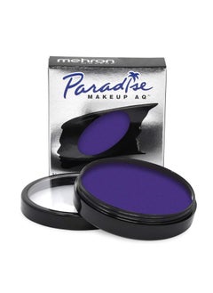 mehron Mehron Makeup Paradise Makeup AQ Pro Size | Stage & Screen, Face & Body Painting, Special FX, Beauty, Cosplay, and Halloween | Water Activated Face Paint & Body Paint 1.4 oz (40 g) (Violet)  - Image 1