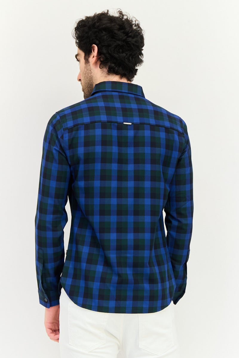 Levi's قميص رجالي عادي بأكمام طويلة مزخرف بمربعات، متعدد الألوان - Image 4