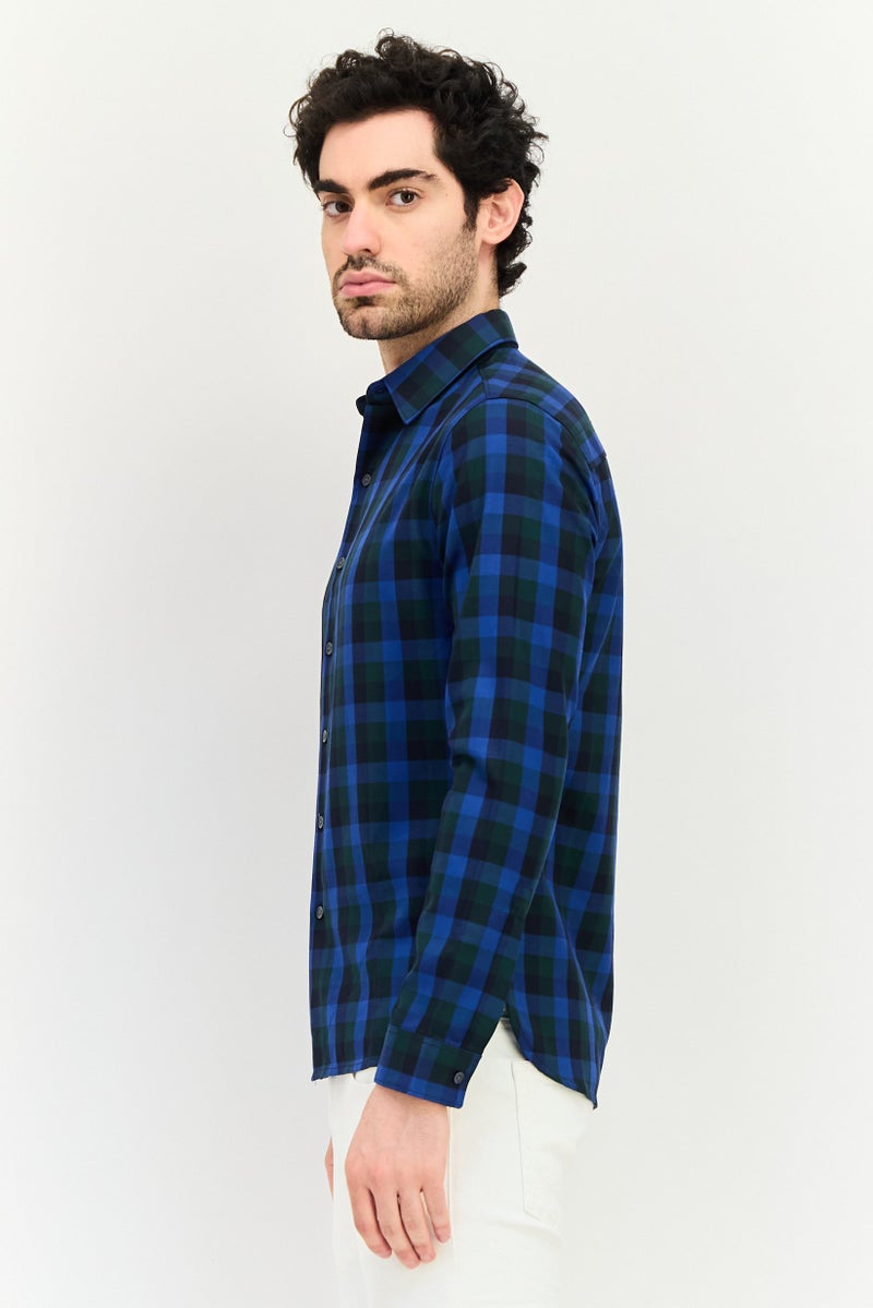 Levi's قميص رجالي عادي بأكمام طويلة مزخرف بمربعات، متعدد الألوان - Image 2