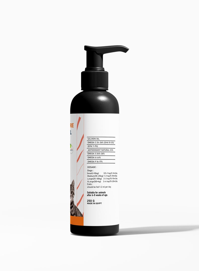 زيت سمك السلمون البري 250 جرام ممتاز - Image 2