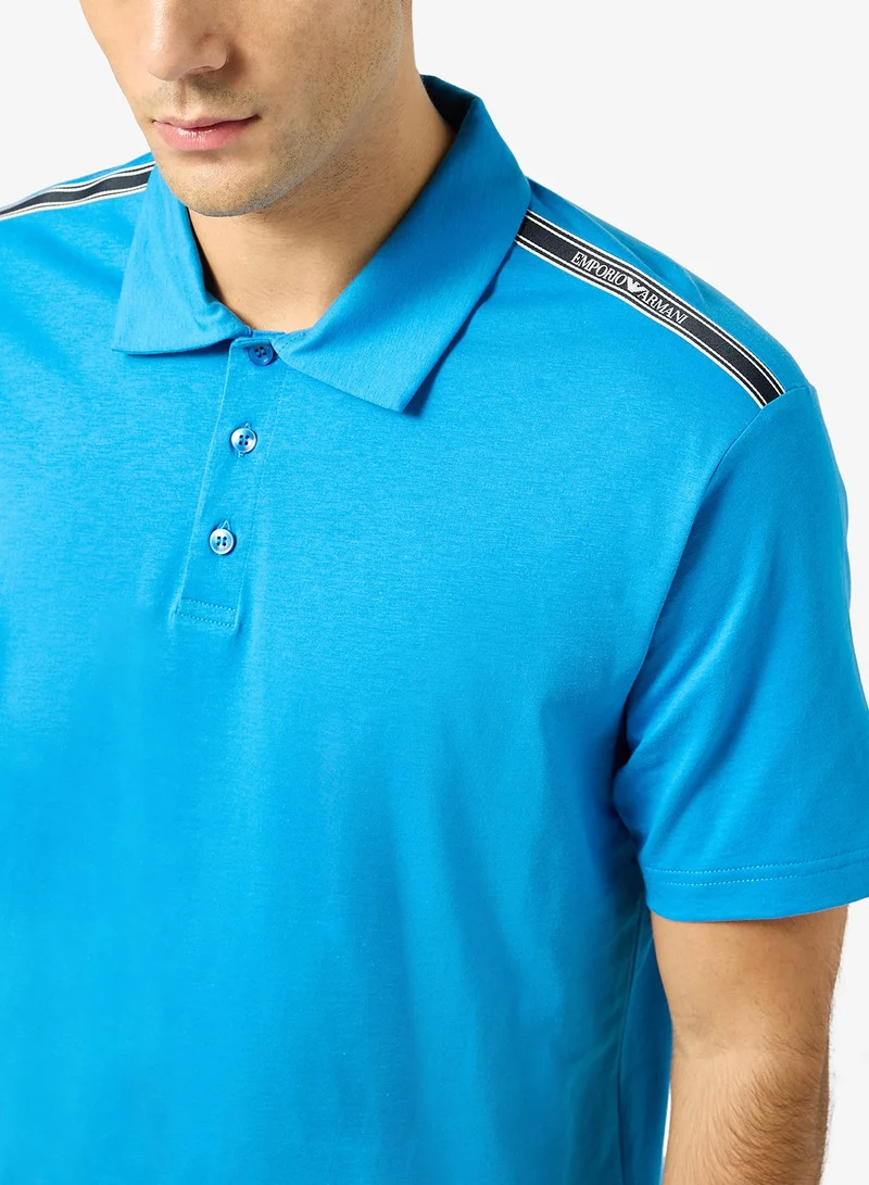 EMPORIO ARMANI  Logo Polo for Men | Best Price UAE